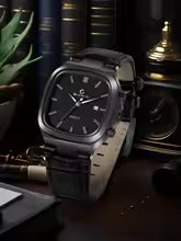 Gusalai Quartz Square Watch